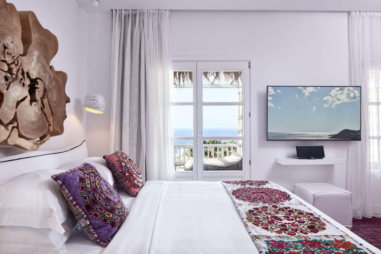 Bedroom 3, Myconian Villa Collection Preferred Hotels, South Aegean