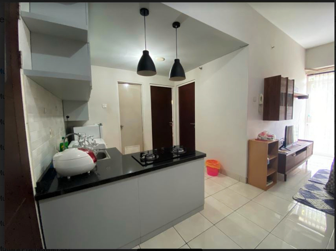 Bedroom 2, Comfort 2BR at Cosmopolis Apartment, Surabaya