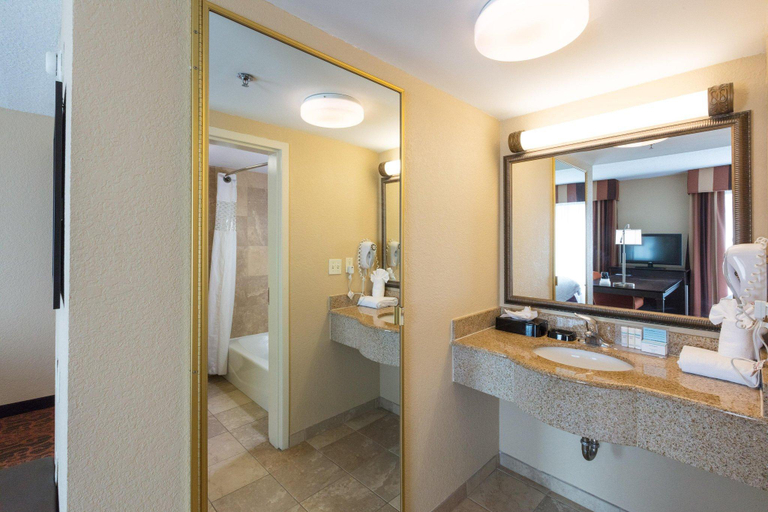 Bathroom 4, Hampton Inn & Suites Jacksonville-Airport, Duval