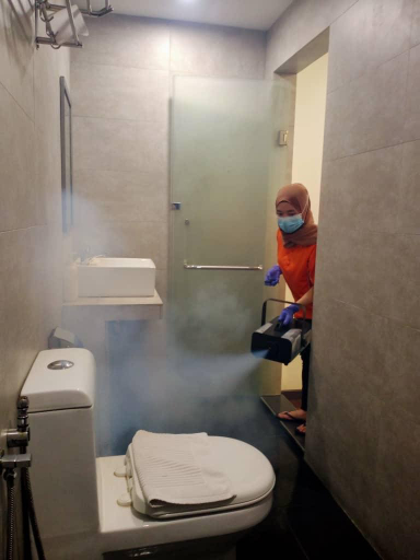 Bathroom 4, Orange Hotels Sri Petaling, Kuala Lumpur