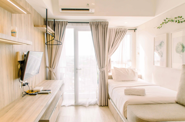 Simple and Cozy Living Studio Room at Poris 88 Apartment By Travelio, Tangerang