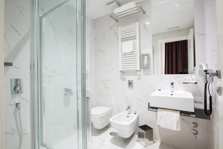 Bathroom 3, Crosti Hotel & Residence, Rome