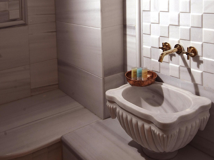 Bathroom 4, Darussaade Hotel, Fatih
