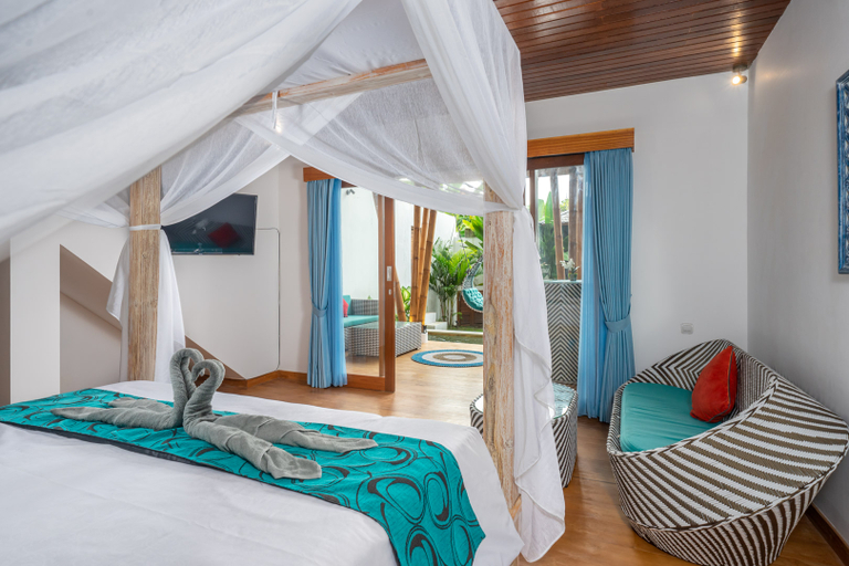 The Secret Jungle Villas Berawa - Bedroom
