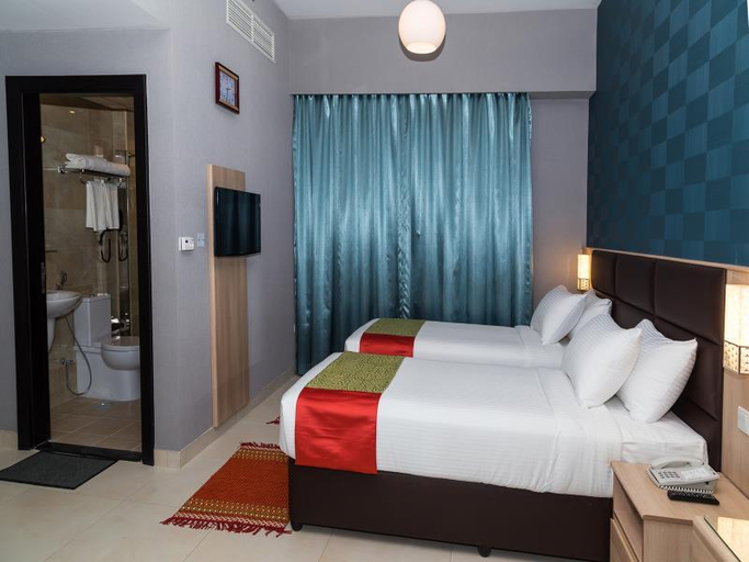 Bedroom 2, Florida Square Hotel, Dubai