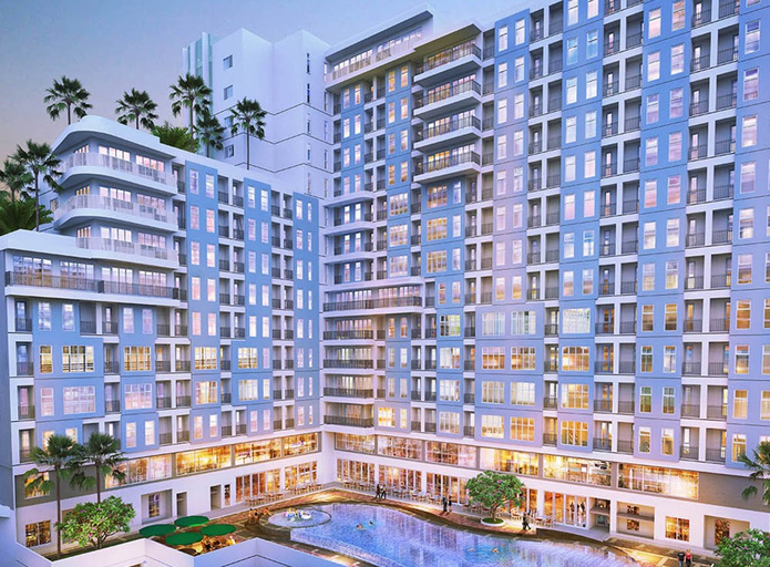 Exterior & Views, Comfy Studio at Amazana Serpong Apartment By Travelio, South Tangerang