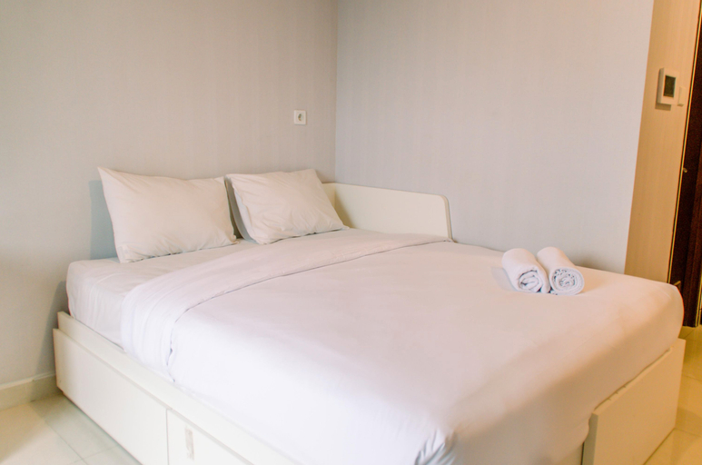 Bedroom 1, Comfort and Simply Studio at West Vista Apartment By Travelio, Jakarta Barat