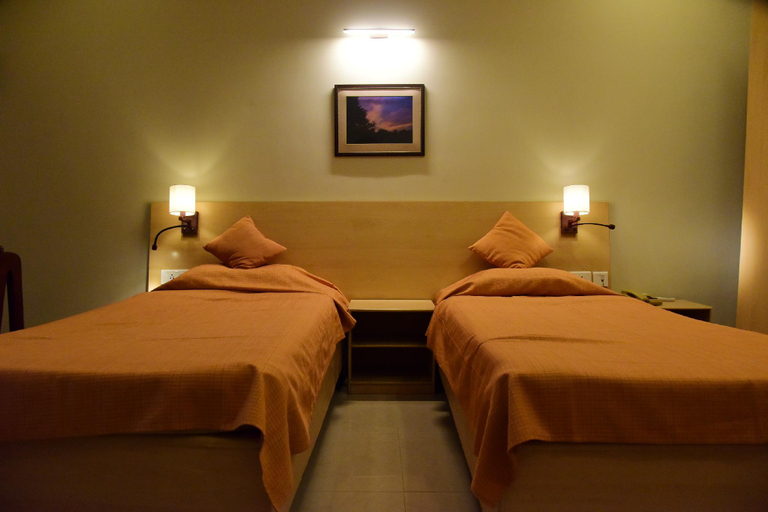 Bedroom 3, The International Centre - Goa Accommodation, North Goa