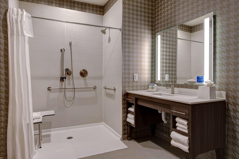 Bathroom 4, Home2 Suites by Hilton North Plano Hwy 75, Collin