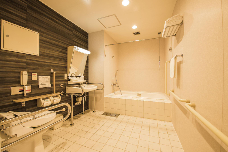 Bathroom 4, Hotel Port Plaza Chiba, Chiba