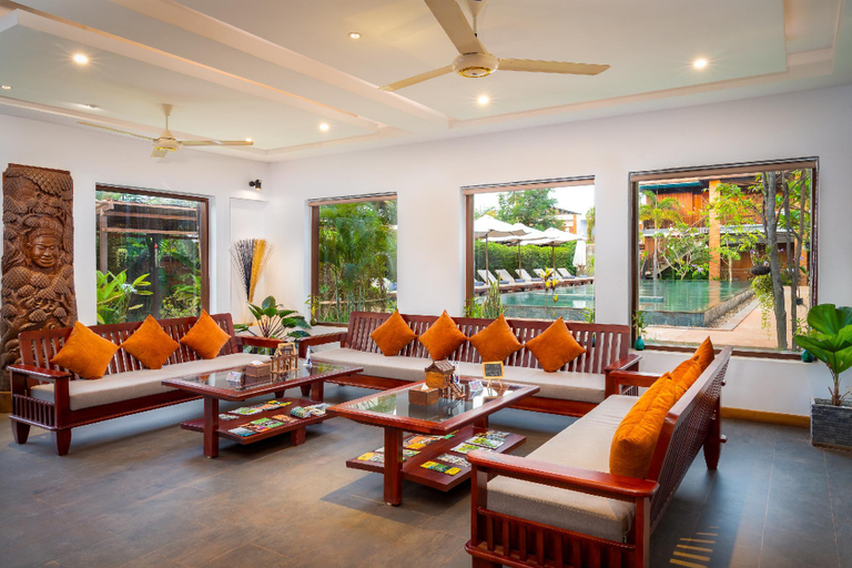 Public Area 4, Khmer House Resort, Siem Reap