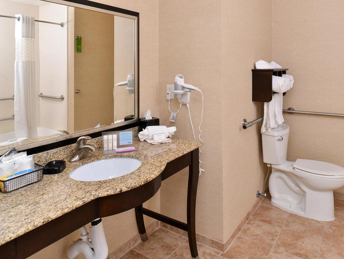 Bathroom 3, Hampton Inn by Hilton Dayton South, Montgomery