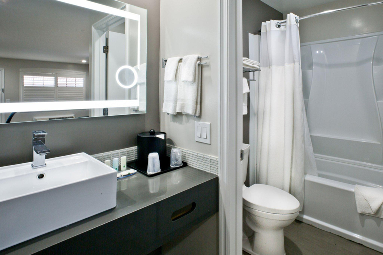Bathroom 5, Bay Area Inn & Suites, Alameda