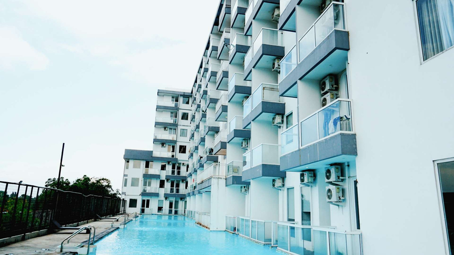 Exterior & Views 2, Golom Alpha Room by Vivo Apartment, Sleman