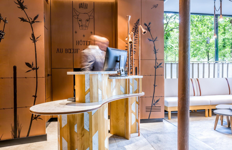 Public Area 3, Hôtel Restaurant Au Bœuf Couronné, Paris