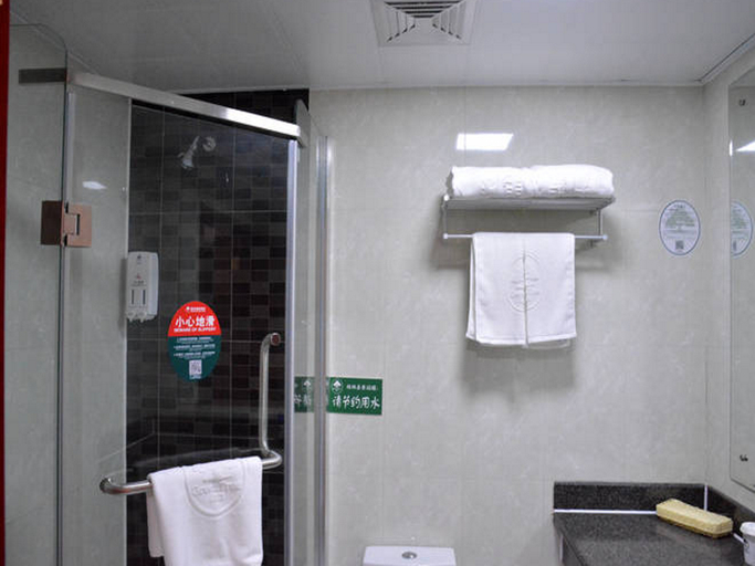Bathroom 2, GreenTree Inn Suqian Bawangjuding Square Express Hotel, Suqian