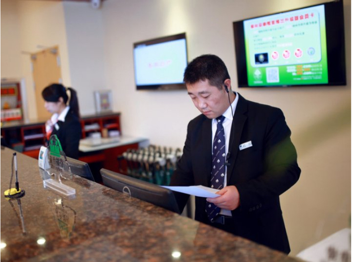 Public Area 2, GreenTree Inn XuZhou KuangDa HuaiTa East Gate Express Hotel, Xuzhou
