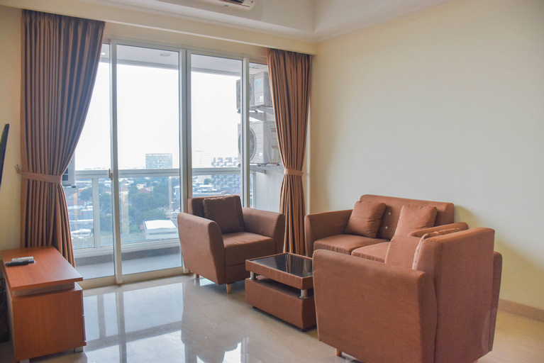 Exterior & Views 2, Spacious and Elegant 3BR at Menteng Park Apartment By Travelio, Central Jakarta