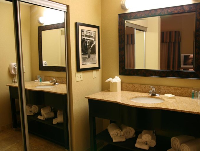 Bathroom 4, Hampton Inn & Suites by Hilton Mobile Airport University Area, Mobile