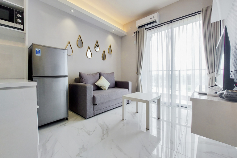 Bedroom 4, Nice and Elegant 2BR at Sky House BSD Apartment By Travelio, South Tangerang