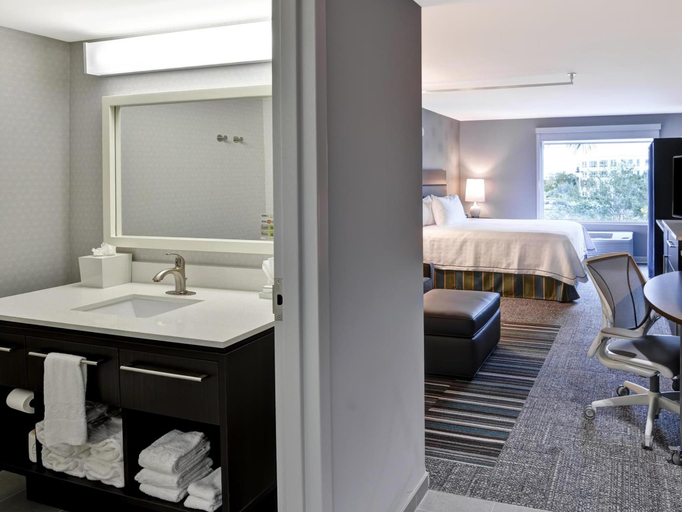 Bedroom, Home2 Suites by Hilton Miramar Ft. Lauderdale, Broward