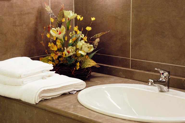 Bathroom 2, Hotel Palazzo Capua