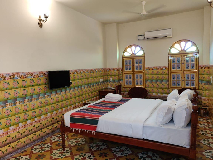 Bedroom 4, The Chettinad Heritage, Sivaganga