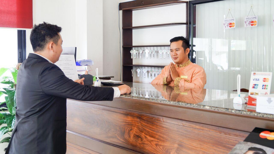 Reception, SNK Hotel, Vientiane