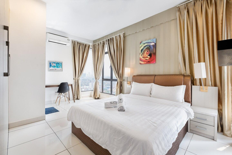 Bedroom 2, 1Tebrau. Reno Suites near Midvalley by RR JBcity, Johor Bahru