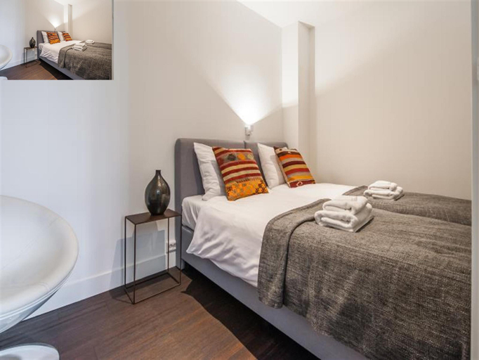 Bedroom 2, Short Stay Group East Quarter Serviced Apartments, Amsterdam