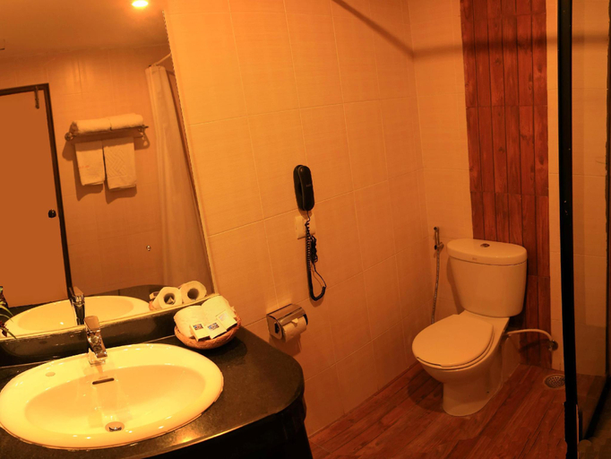 Bathroom 5, Mount Kailash Resort, Gandaki