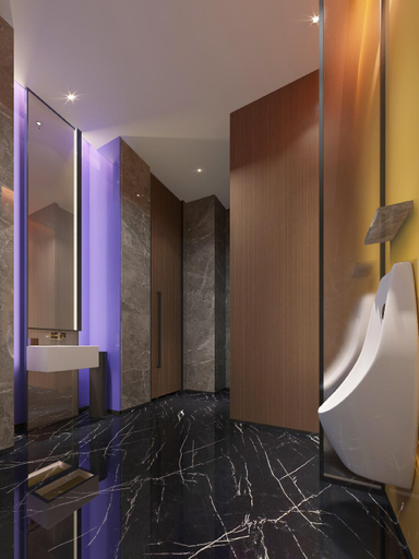 Bathroom 5, Hampton by Hilton Sanya Weiming Lake Park, Sanya