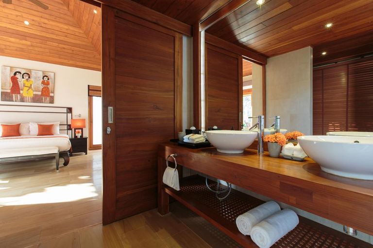 Bathroom 5, Ban Mekkala | Designer 6BR Beachfront Pool Villa , Ko Samui