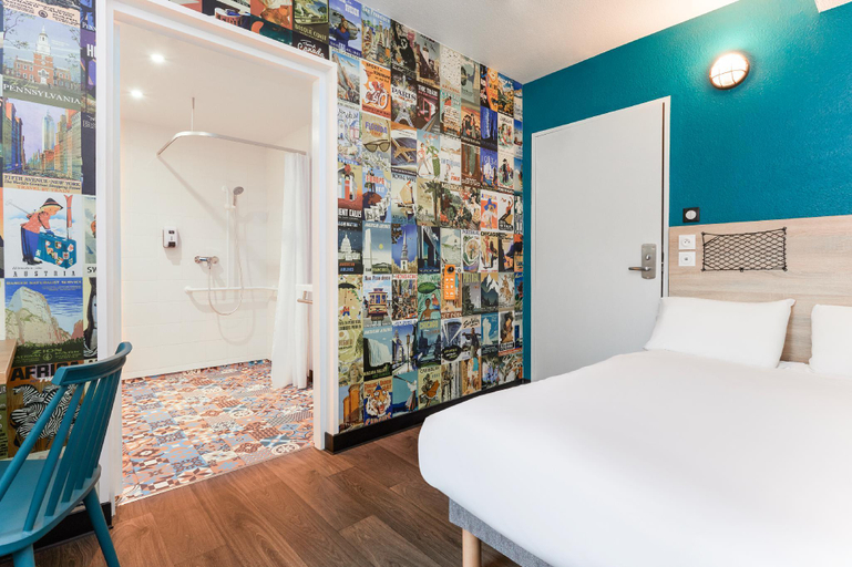 Bedroom 4, Hotel F1 Vannes, Morbihan