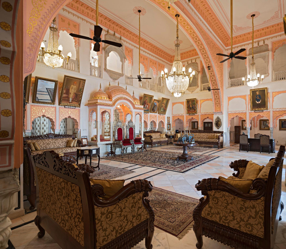 Public Area 2, Alsisar Mahal – A Heritage Hotel, Jhunjhunun