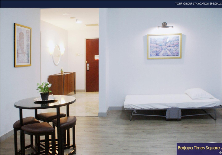 Bedroom 3, Two Bedroom Suite @ Berjaya Times Square , Kuala Lumpur