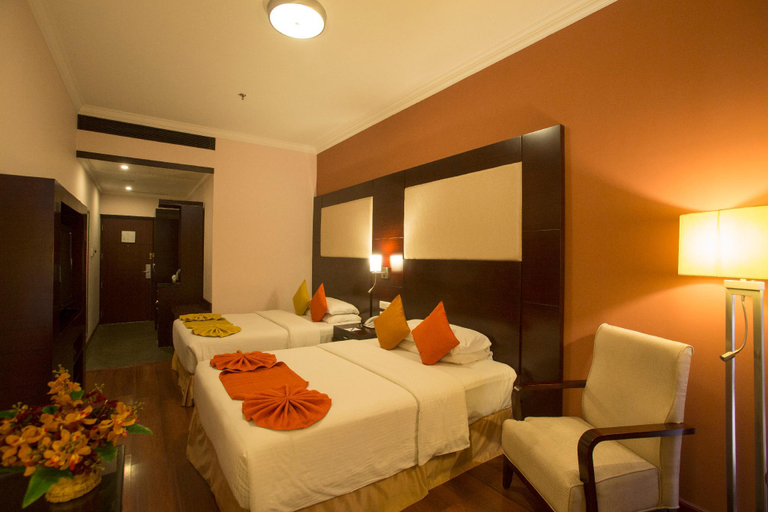 Bedroom, The Metroplace Hotels Inside Ascendas ITPark Taramani, Chennai