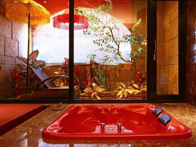 Bedroom, Sato Castle Motel, Taipei City