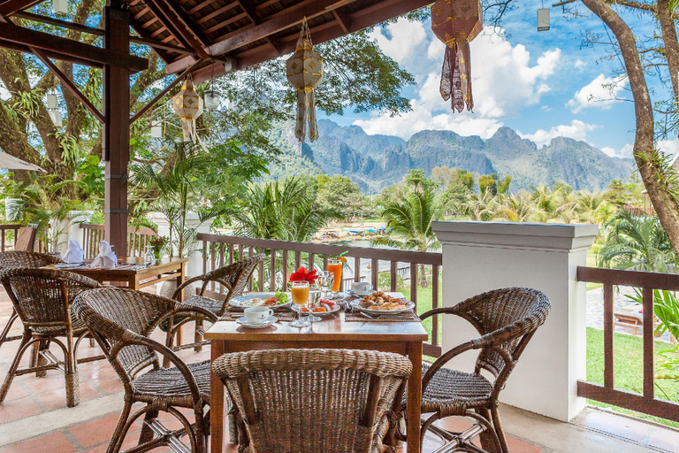 Food & Drinks 2, Riverside Boutique Resort, Vangvieng
