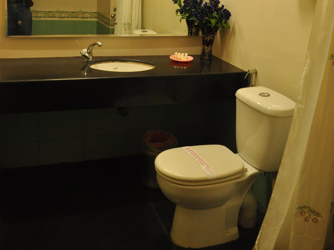 Bathroom 1, Hotel Royal Sathyam, Tiruchirappalli