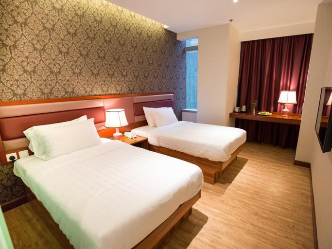 Bedroom, Metro Winner Hotel, Kowloon