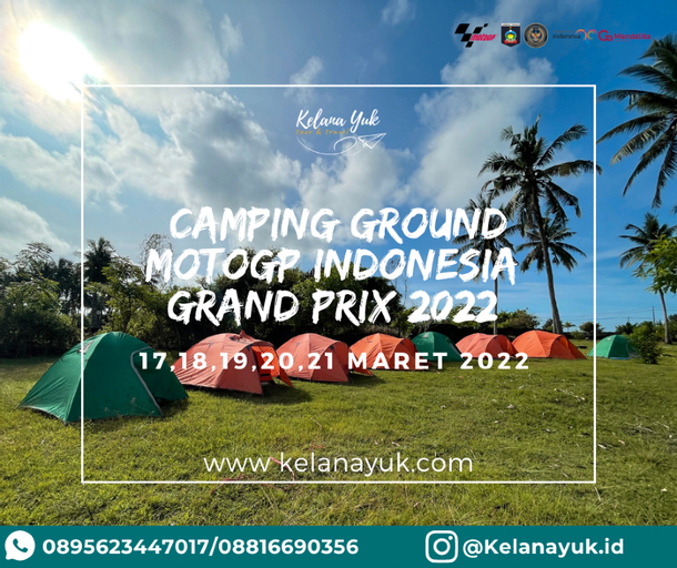 Camping Kelana Mandalika  MOTOGP2022, Lombok