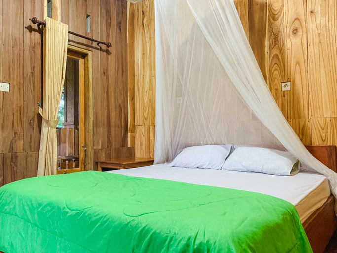 Bedroom 3, Lesehan Cahaya Tetebatu Inn Syariah at Desa Wisata, Lombok