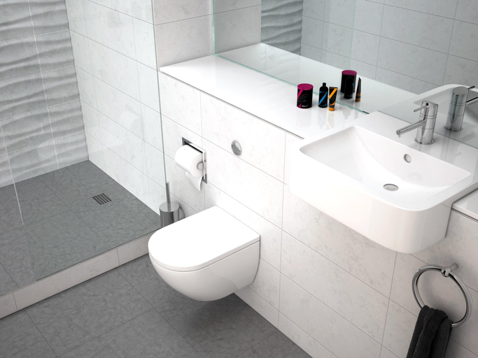 Bathroom 4, Roomzzz Nottingham City, Nottingham