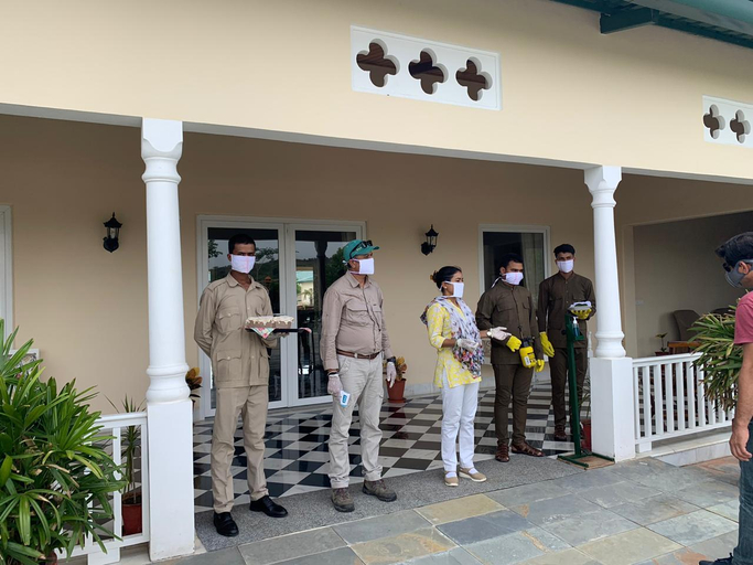 Public Area 3, Hotel Sariska Manor, Alwar