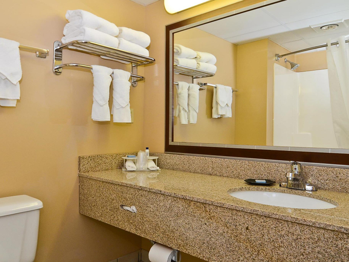 Bathroom 4, SureStay Plus by Best Western Black River Falls, Jackson