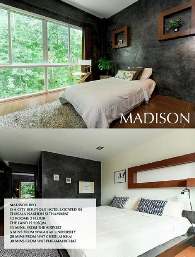 Bedroom 2, Madison Hotel, Tha Sala