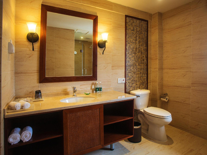 Bathroom 3, Yuhuayuan Sea View Hotel, Sanya