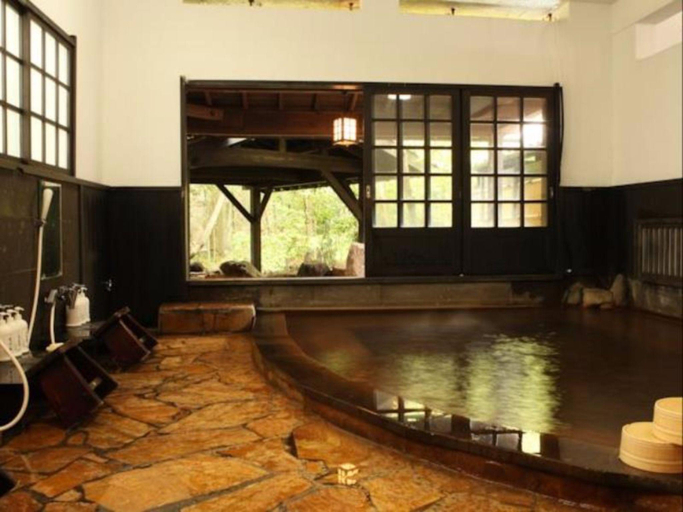 Bathroom 3, Kurokawa Onsen Ryokan Wakaba, Minamioguni