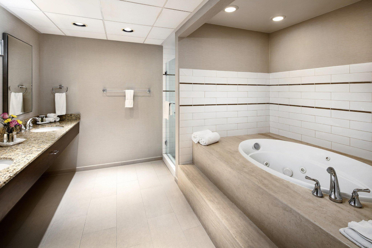 Bathroom 2, DoubleTree by Hilton Ontario Airport, San Bernardino
